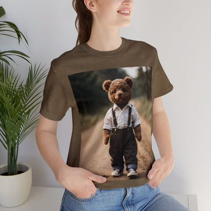 Theodore Edward Bear | Photorealism | Art | Cute| Teddy Bear| Ted E. Bear | HD Graphics | Unisex | Men's | Women's | Tee | T-Shirt