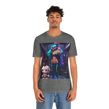 Cyber Cuties | HD Graphic | Anime | Cyber Punk | Unisex | Men's | Women's | Tee | T-Shirt