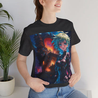 Portal Hottie | HD Graphic | Fantasy Girl | Gamer | Anime | Manga | Unisex | Men's | Women's | Tee | T-Shirt