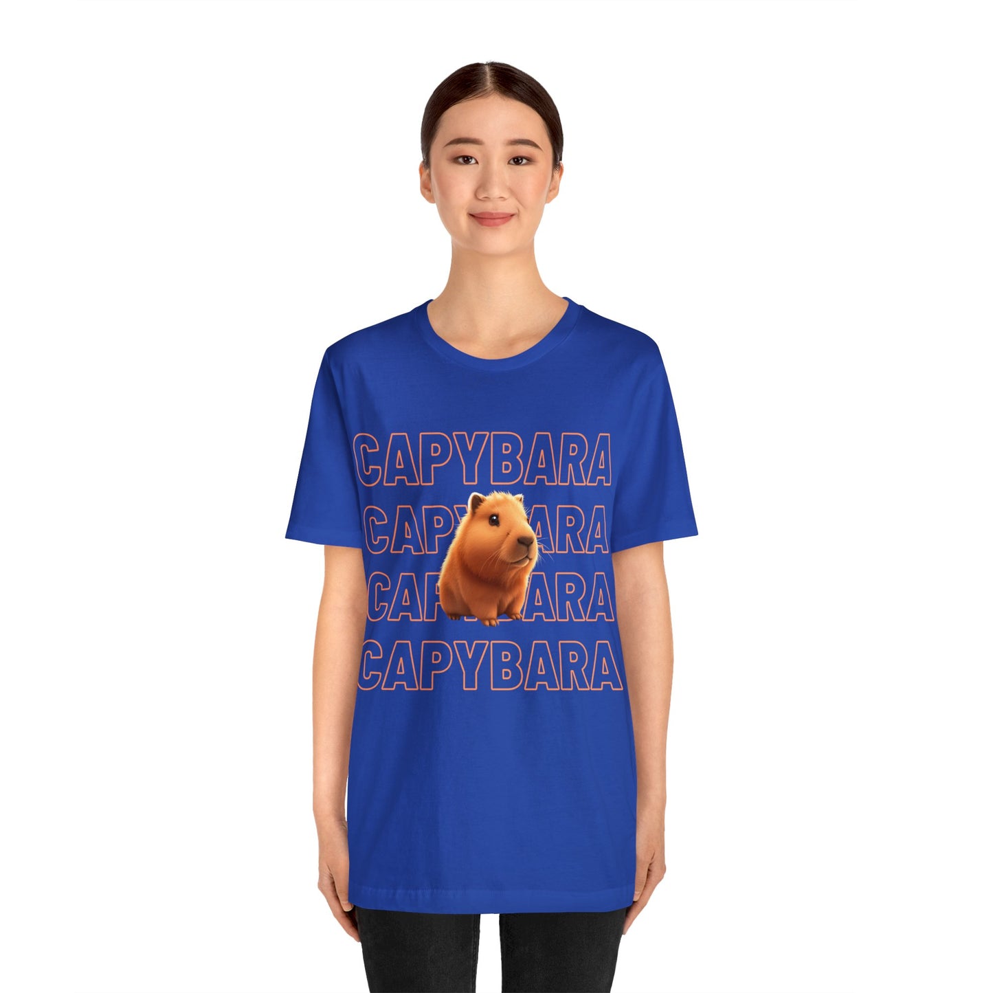 Capybara | Tik Tok | Animal Print | Cute | South America | Wildlife | Nature Lover's Gift | Unisex | Men's | Women's | Tee | T-Shirt