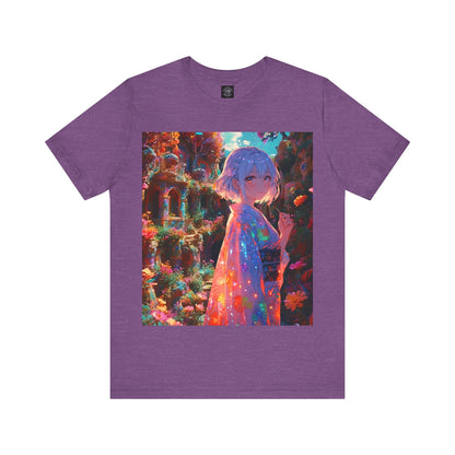 Floral Visions | HD Graphic| Anime | Pretty Girl | Unisex | Men's | Women's | Tee | T-Shirt