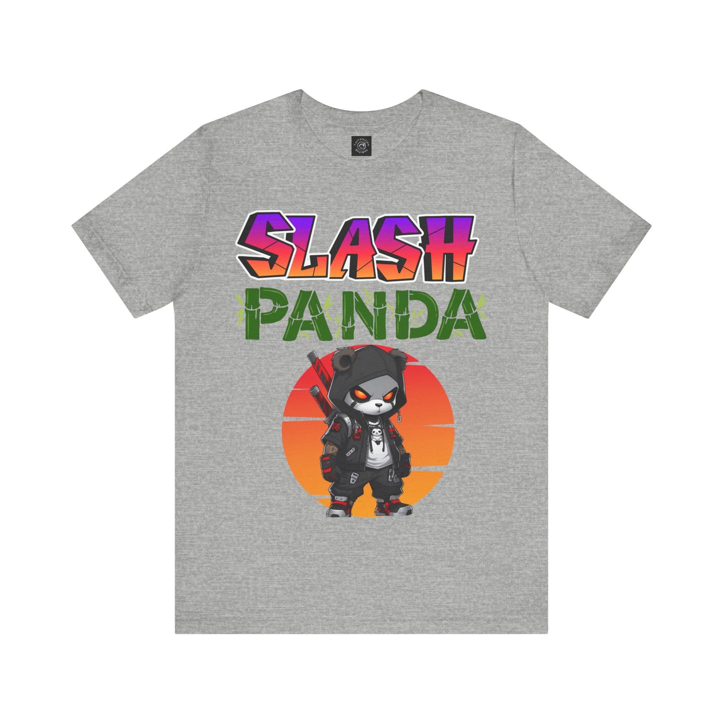 Slash Panda | Cute | Comic Book | Anime | Manga | Unisex | Men's | Women's | Tee | T-Shirt