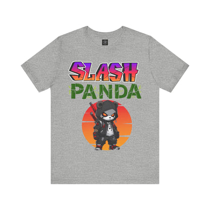 Slash Panda | Cute | Comic Book | Anime | Manga | Unisex | Men's | Women's | Tee | T-Shirt