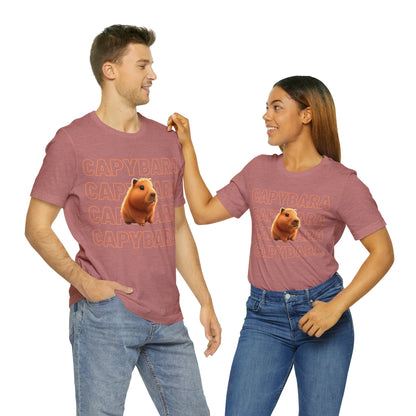 Capybara | Tik Tok | Animal Print | Cute | South America | Wildlife | Nature Lover's Gift | Unisex | Men's | Women's | Tee | T-Shirt