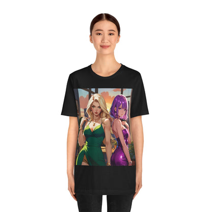 Girls Just Wanna Have Fun | HD Graphic | Party Girls | Anime | Unisex | Men's | Women's | Tee | T-Shirt