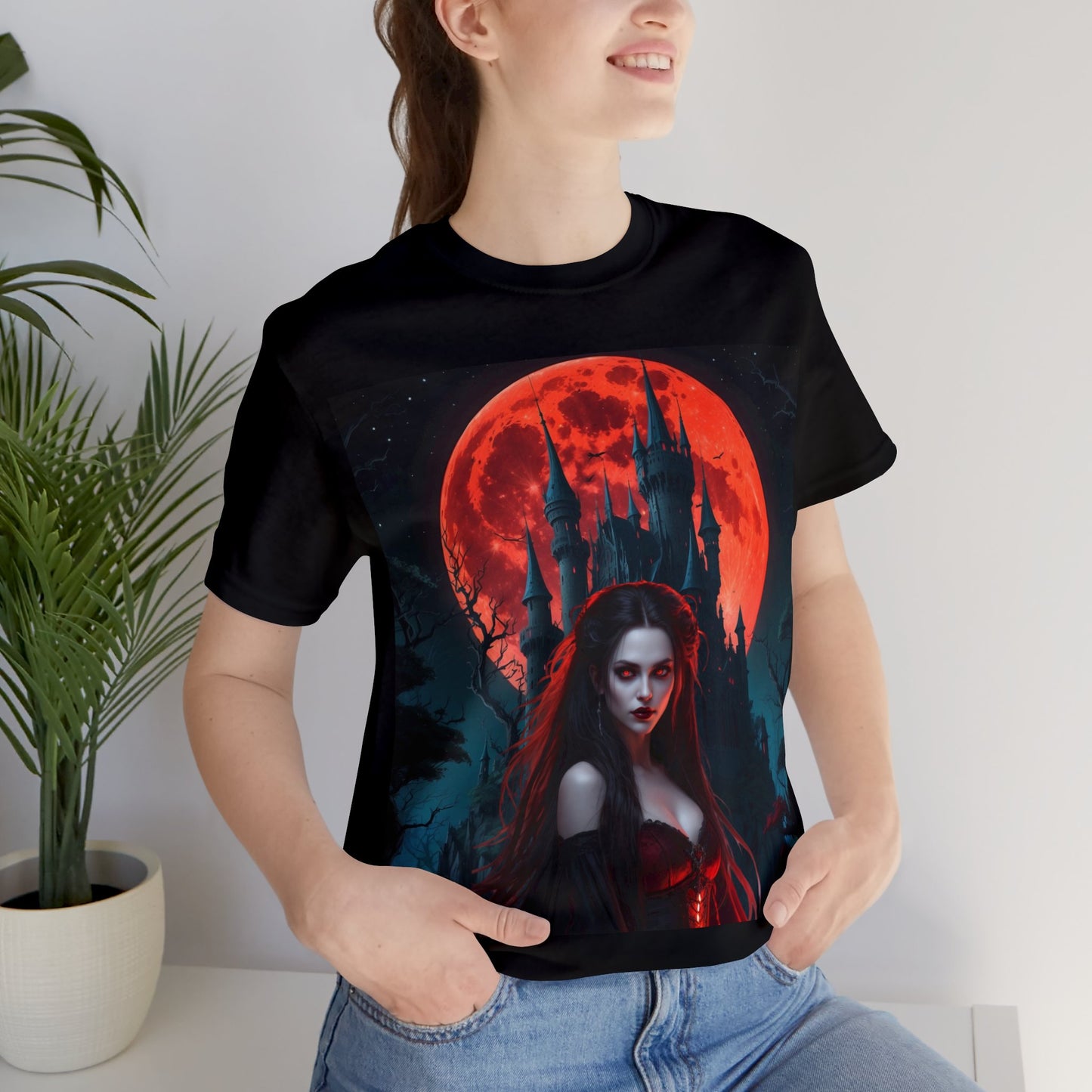 Succubus | Vampire | Goth | HD Graphic | Unisex | Men's | Women's | Tee | T-Shirt