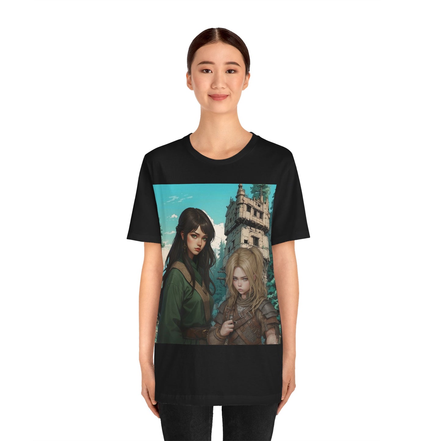 The Fallen Harbor | HD Graphic | Fantasy | Dungeons and Dragons | Unisex | Men's | Women's | Tee | T-Shirt