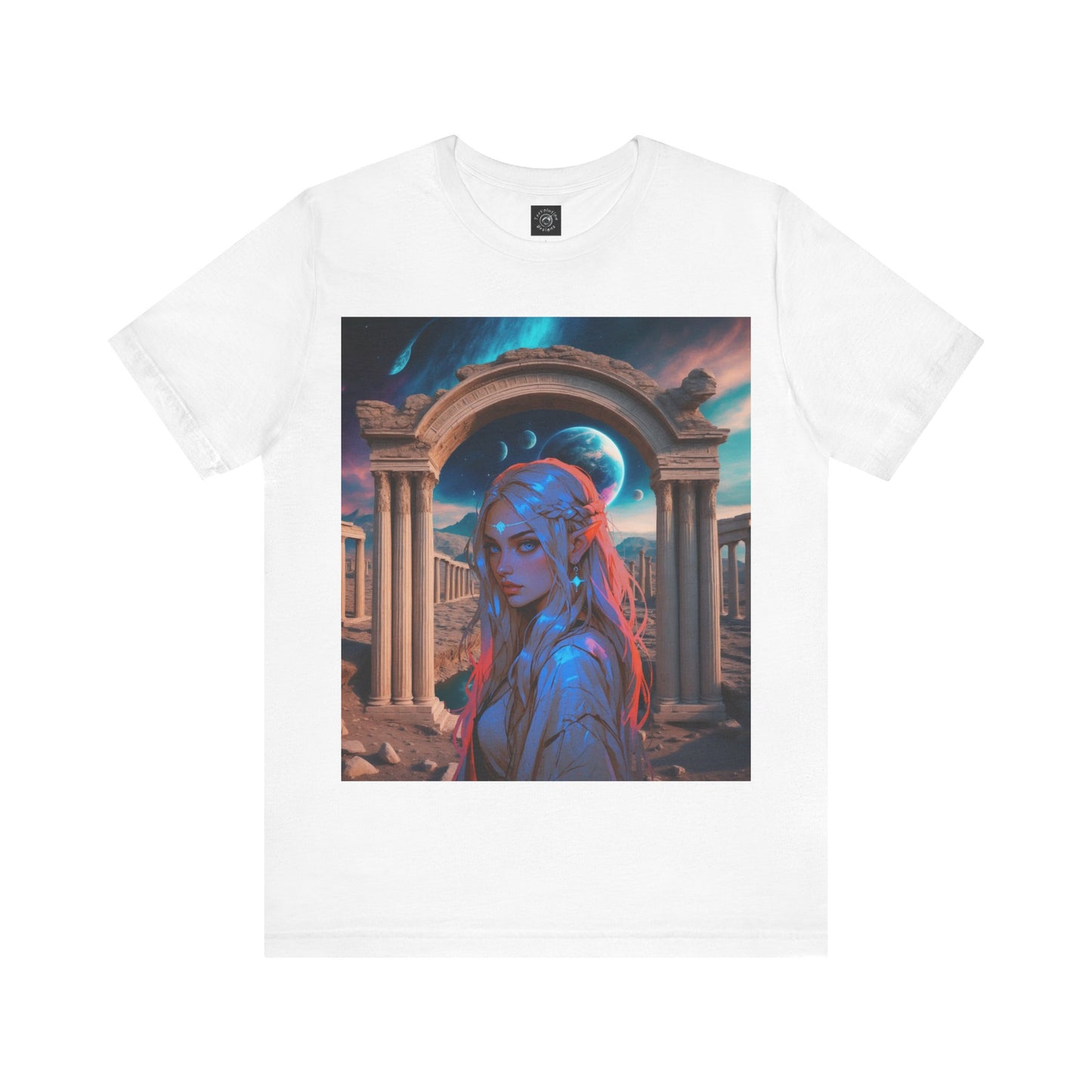 The Guardian of Likir Tor | HD Graphic | Fantasy | Elf | Unisex | Men's | Women's | Tee | T-Shirt