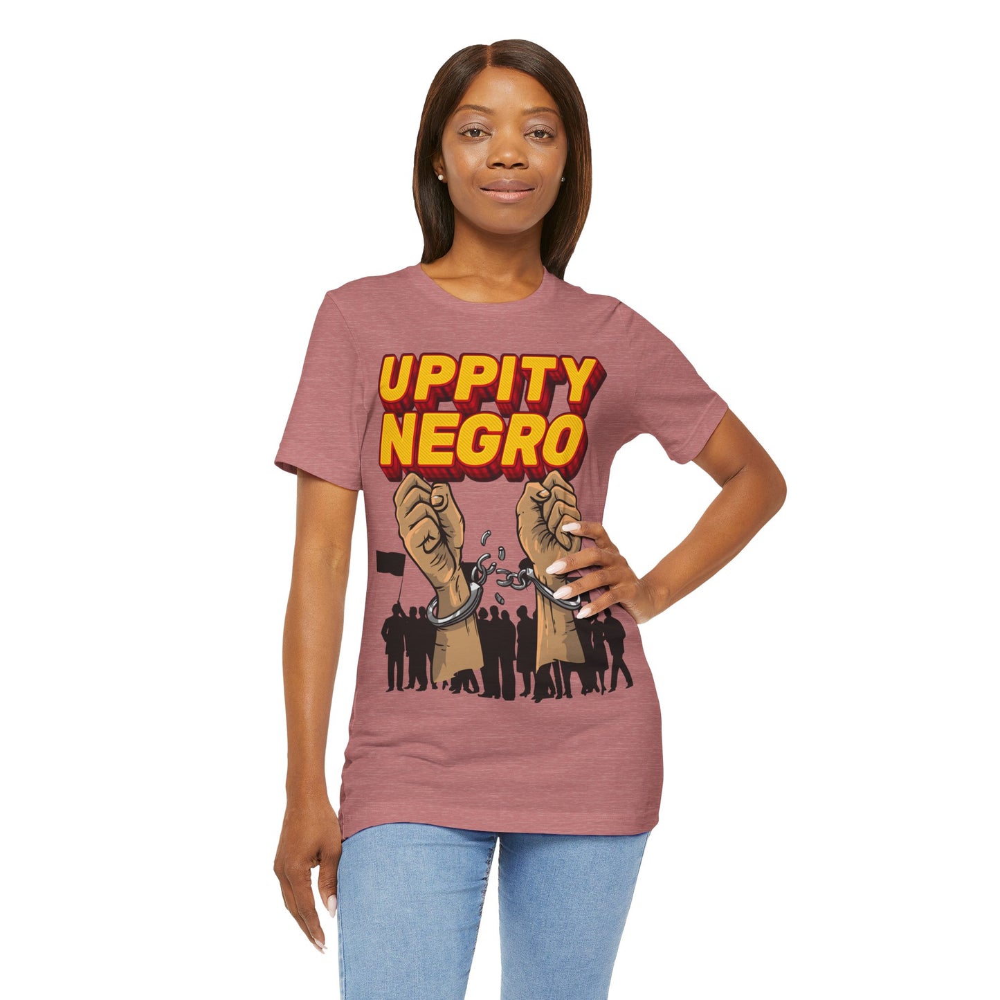 Uppity Negro | Black Empowerment | BLM | Black Power | Pro-Black | Revolutionary | Unisex | Men's | Women's | Tee | T-Shirt