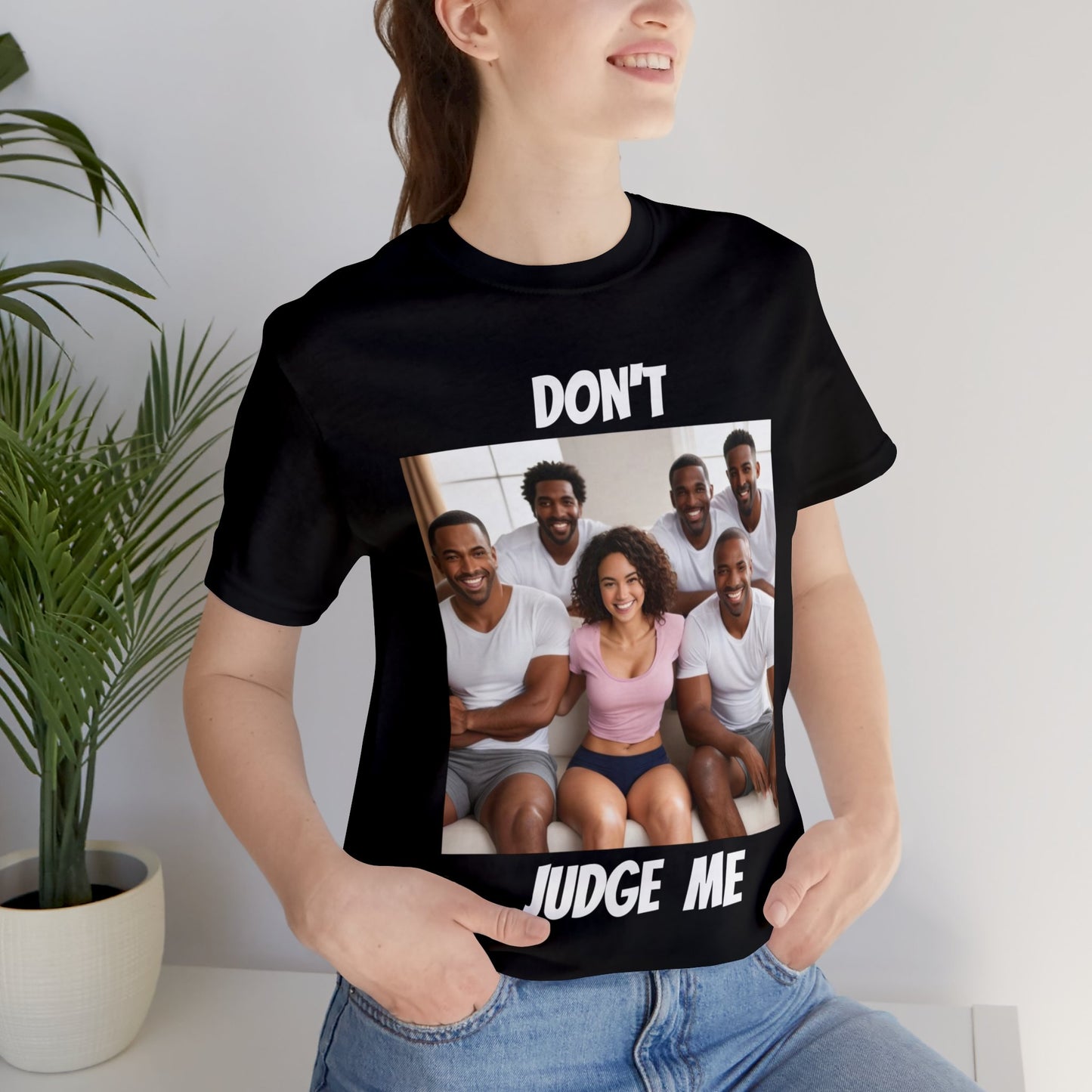 Don't Judge Me | Funny | Joke | QOS | Pineapple People | Novelty Gift | Unisex | Men's | Women's | Tee | T-Shirt