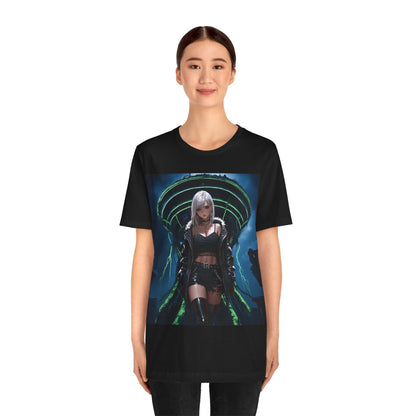 Kenzie | HD Graphic | Anime | Sci-Fi | Fantasy | Pretty Girl | Unisex | Men's | Women's | Tee | T-Shirt