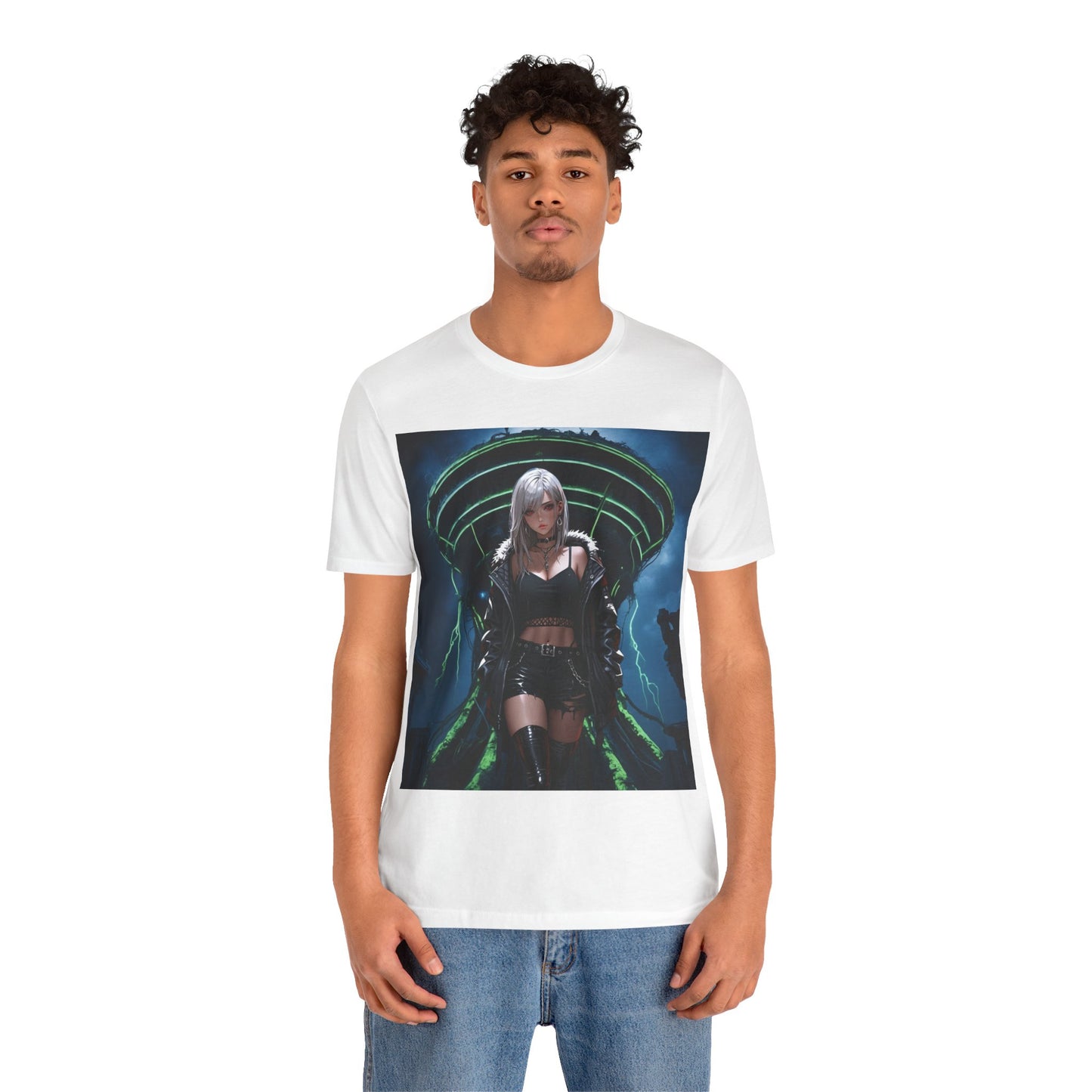 Kenzie | HD Graphic | Anime | Sci-Fi | Fantasy | Pretty Girl | Unisex | Men's | Women's | Tee | T-Shirt