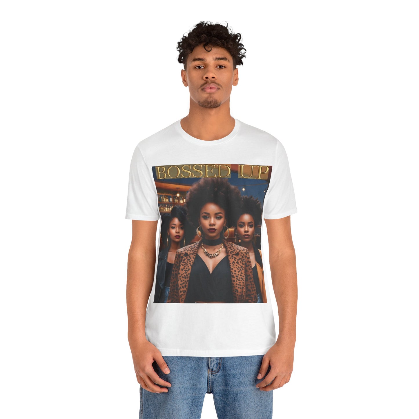 Bossed Up | HD Graphic | Black Girl Magic | Black Empowerment | Female Empowerment | Unisex | Men's | Women's | Tee | T-Shirt