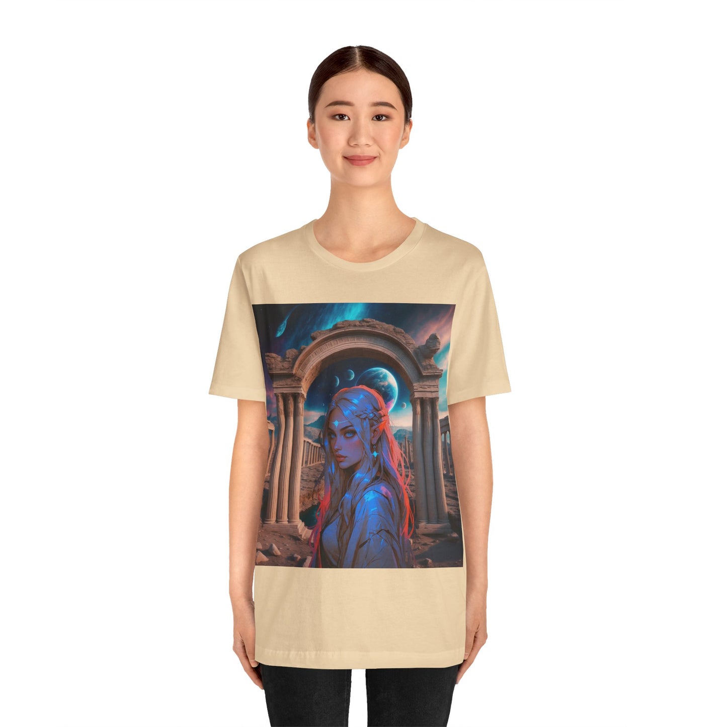 The Guardian of Likir Tor | HD Graphic | Fantasy | Elf | Unisex | Men's | Women's | Tee | T-Shirt