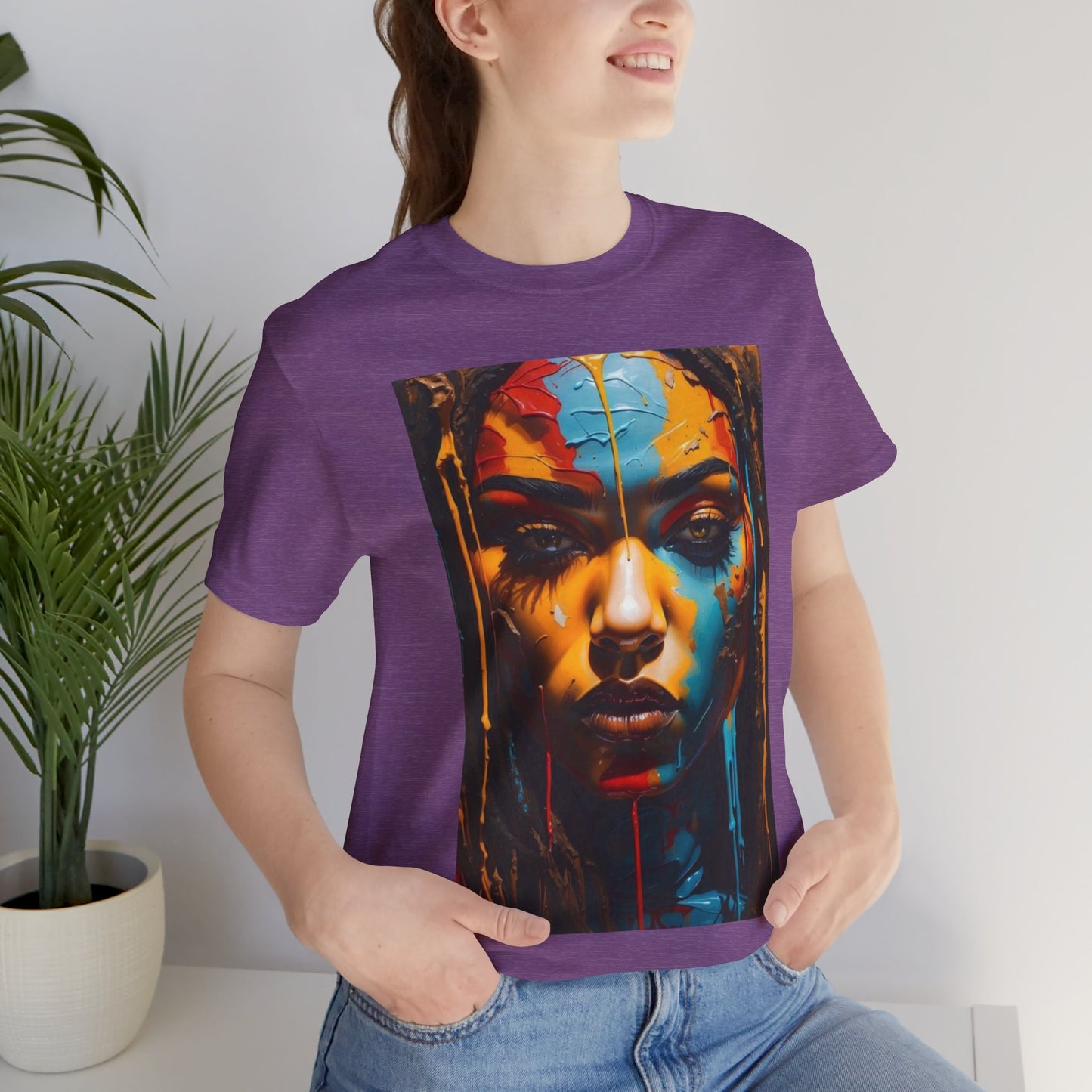 Filthy Beauty | Black Hippie | Abstract | Colorful | Trendy | Artwork |  Unisex | Men's | Women's | Tee | T-Shirt