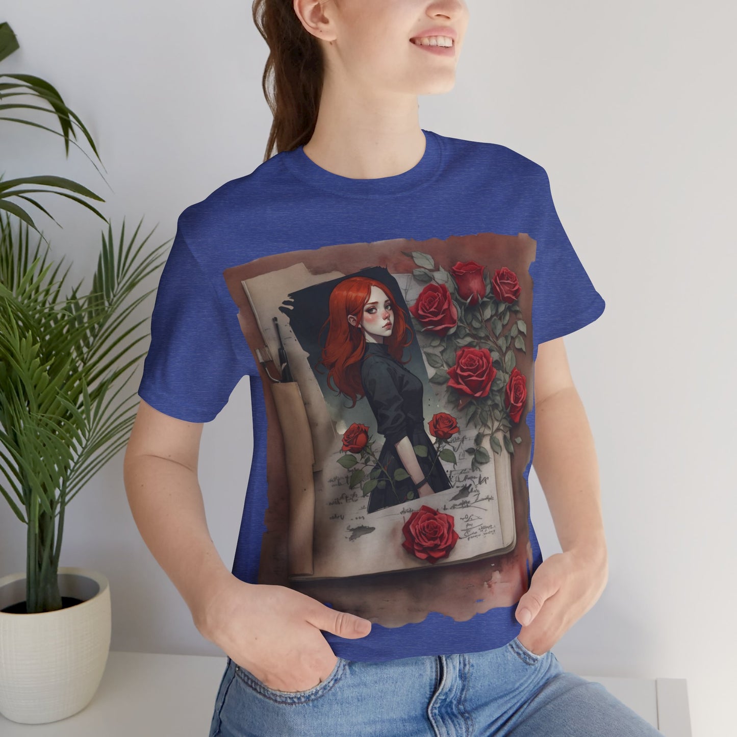 A Rose By Any Other Name | HD Graphic | Watercolor Style | Unisex | Men's | Women's | Tee | T-Shirt