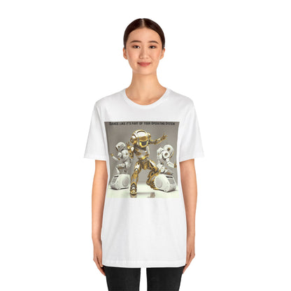 Dancing Robot | Tee | Party Gift | Rave | Techno | House Music | Hip Hop | Fun | Unisex | Men's | Women's | HD Graphics | All Ages | Cool | T-Shirt