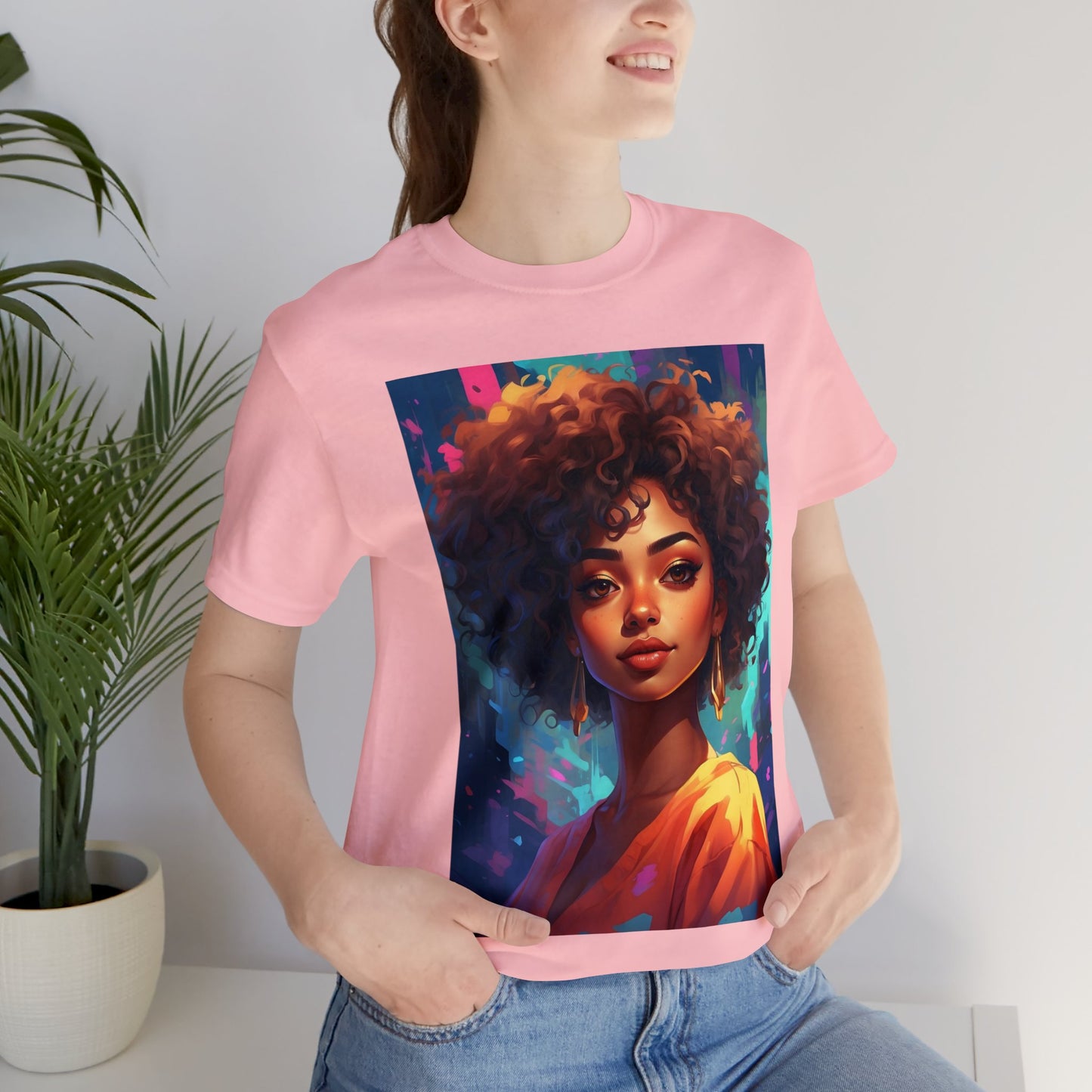 Yasmine Dreams | HD Graphic | Black Girl | Black Queens | Animated | Unisex | Men's | Women's | Tee | T-Shirt