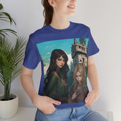 The Fallen Harbor | HD Graphic | Fantasy | Dungeons and Dragons | Unisex | Men's | Women's | Tee | T-Shirt