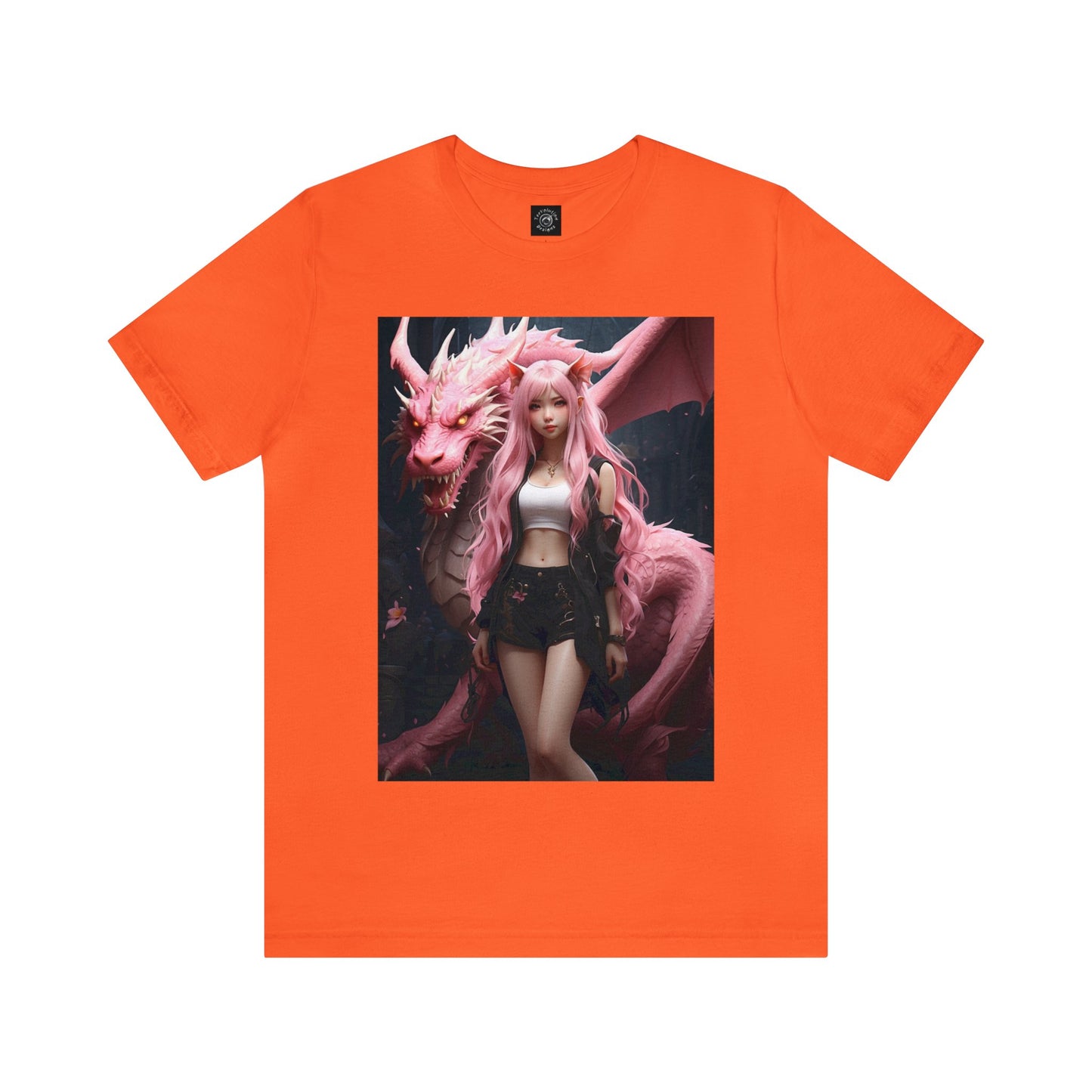 Dragon Lady | Fantasy | Anime | Gamer | HD Graphic | Unisex | Men's | Women's | Tee | T-Shirt