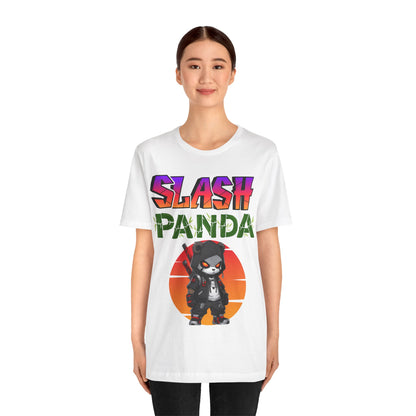 Slash Panda | Cute | Comic Book | Anime | Manga | Unisex | Men's | Women's | Tee | T-Shirt