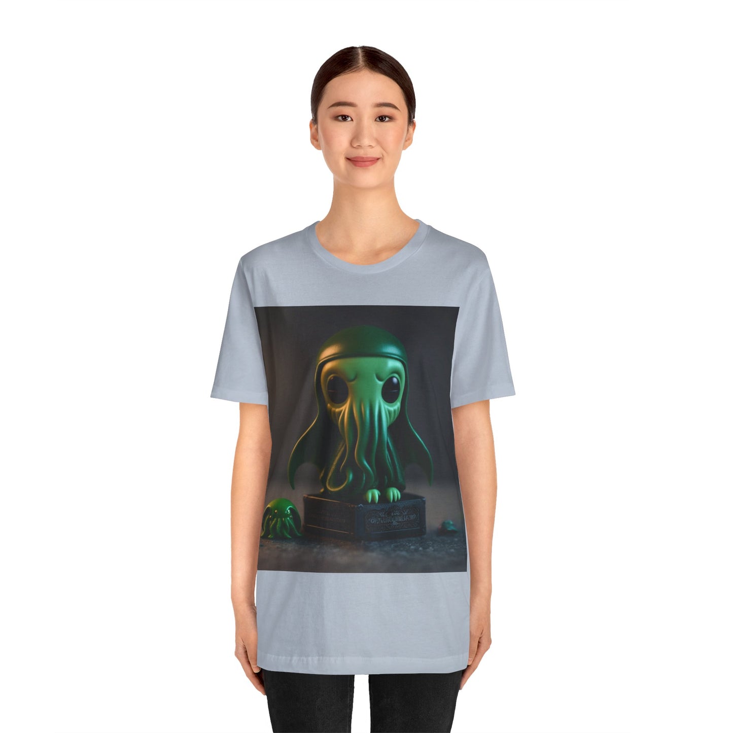 Cthulhu Pop Tee | H.P Lovecraft | The Book | Geek Gift | Fantasy Character | Sci Fi Lovers | Cute | Unisex | Men's | Women's | Tee | T-Shirt | Funko Style