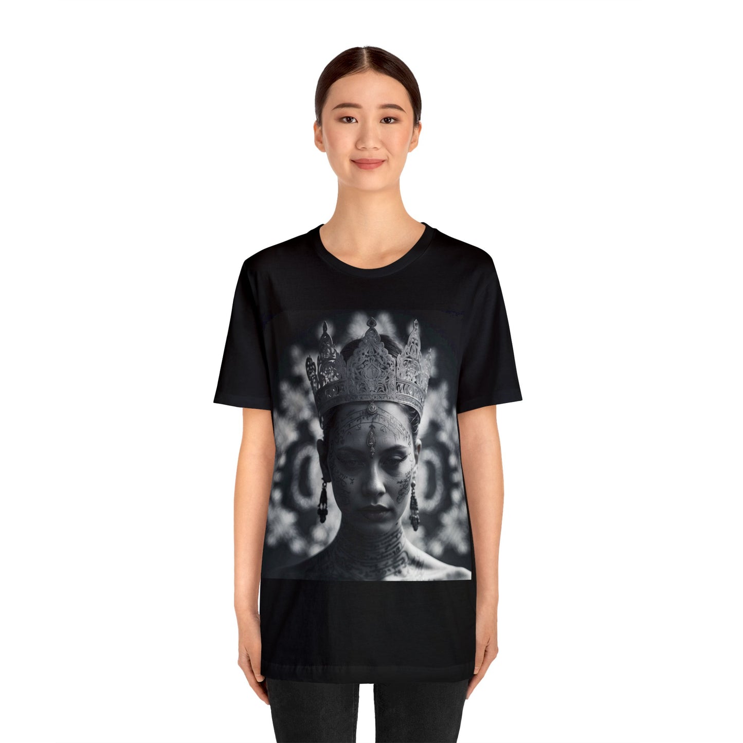 You Should See Me In A Crown | Photorealistic Graphic | Art | Tattooed Woman | Unisex | Men's | Women's | Tee | T-Shirt