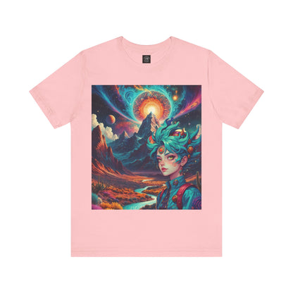 World Of Whimsy And Wonder | Abstract | Trippy Art | Shroomcore | Psychedelic | Unisex | Men's | Women's | Tee | T-Shirt