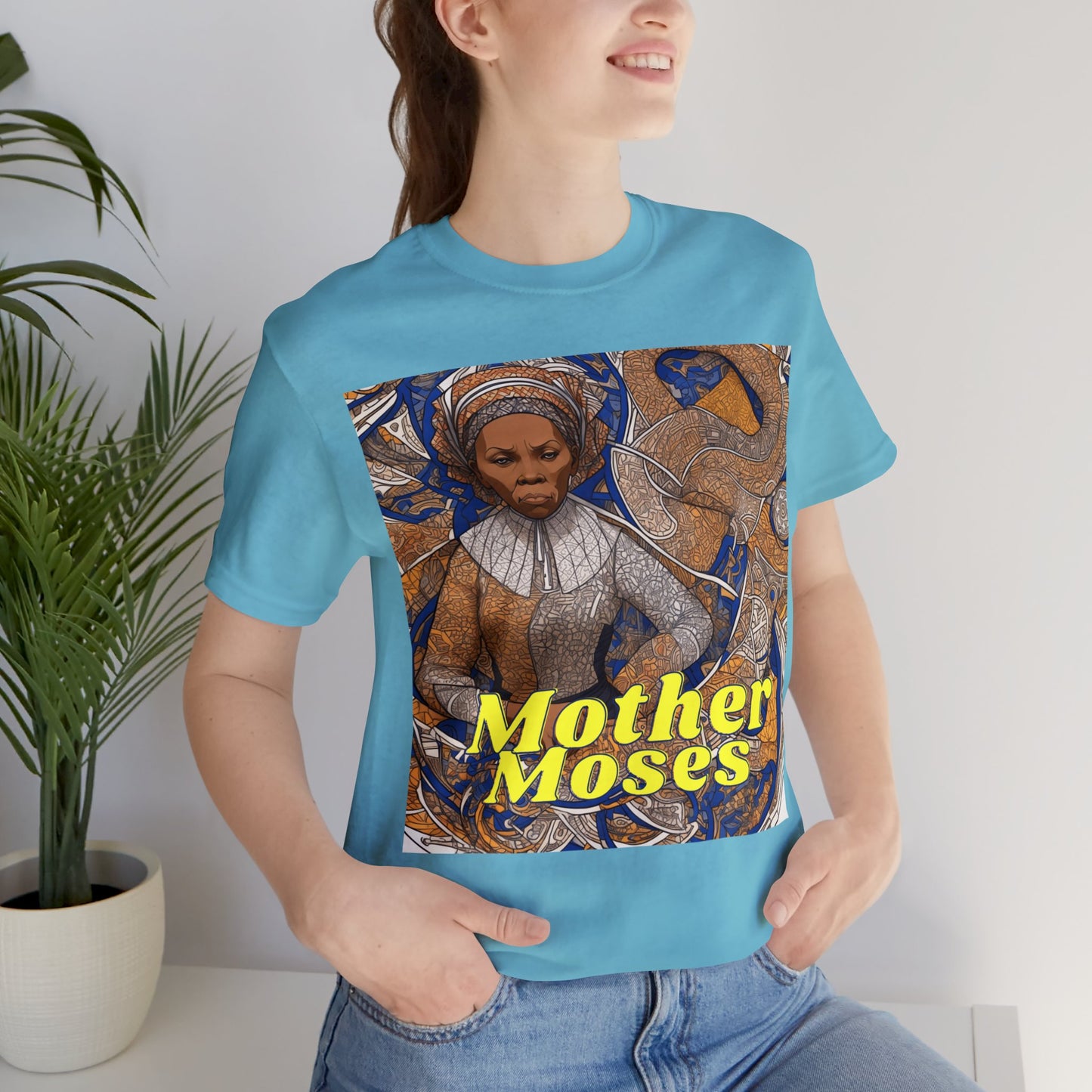 Harriet Tubman | T-Shirt | Mother Moses | Black History | Freedom Fighter | Insprirational Gift | Historical Women | Unisex | Men's | Women's | Front & Back | Tee