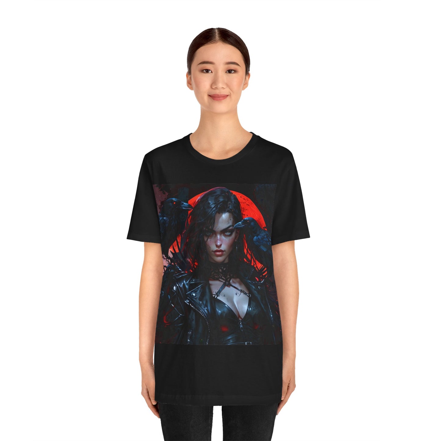 Melancholy | HD Graphic | Dark Art | A Murder Of Crows | Goth | Unisex | Men's | Women's | Tee | T-Shirt