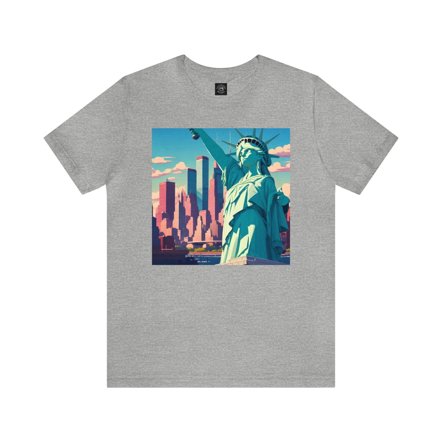 Statue of Liberty | Lady Liberty | Patriotic Gift | New York City | Independence Day | July 4th | USA | Freedom | Unisex | Men's | Women's | Tee | T-Shirt