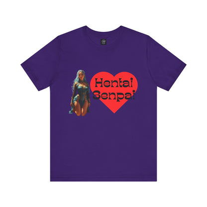 Hentai Senpai | Anime | CGI | Gamer | Fantasy Girl | Geek Gift | Unisex | Men's | Women's | Tee | T-Shirt