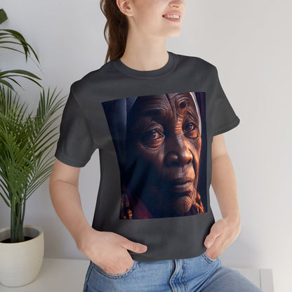 Wisdom's Face | African Woman | HD | Photorealistic | Unisex | Men's | Women's | Tee | T-Shirt