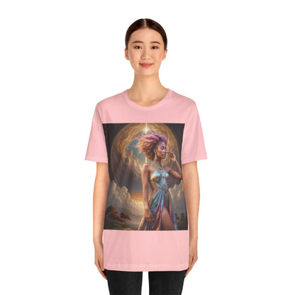 Morning Glory | HD Graphic | Black Woman | Goddess Vibes | Artistic | Unisex | Men's | Women's | Tee | T-Shirt