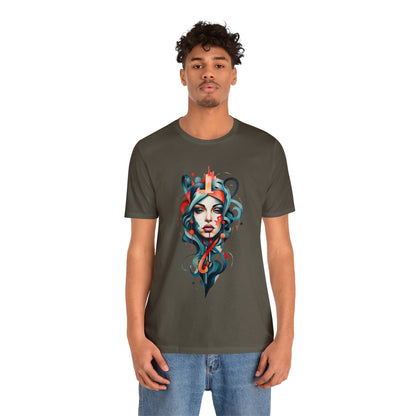 Abstract Woman's Face | HD Graphic | Classic Style | Men's | Women's | Tee | T-Shirt