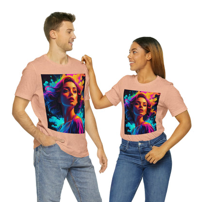 Holi Girl | HD Graphics | Festival of Colors | Vibrant | Coquette | Unisex | Men's | Women's | Tee | T-Shirt