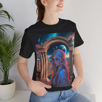 The Guardian of Likir Tor | HD Graphic | Fantasy | Elf | Unisex | Men's | Women's | Tee | T-Shirt