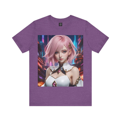 Kawaii Desu | Cute | Anime | CGI | Gamer | Fantasy Girl | Geek Gift | HD Graphics | Weeb | Waifu | Unisex | Men's | Women's| Tee | T-Shirt