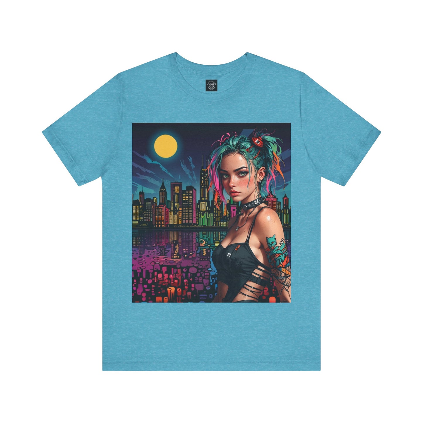 Cyberpunk Princess | Pastel | Cyberpunk | Unisex | Men's | Women's | Tee | T-Shirt