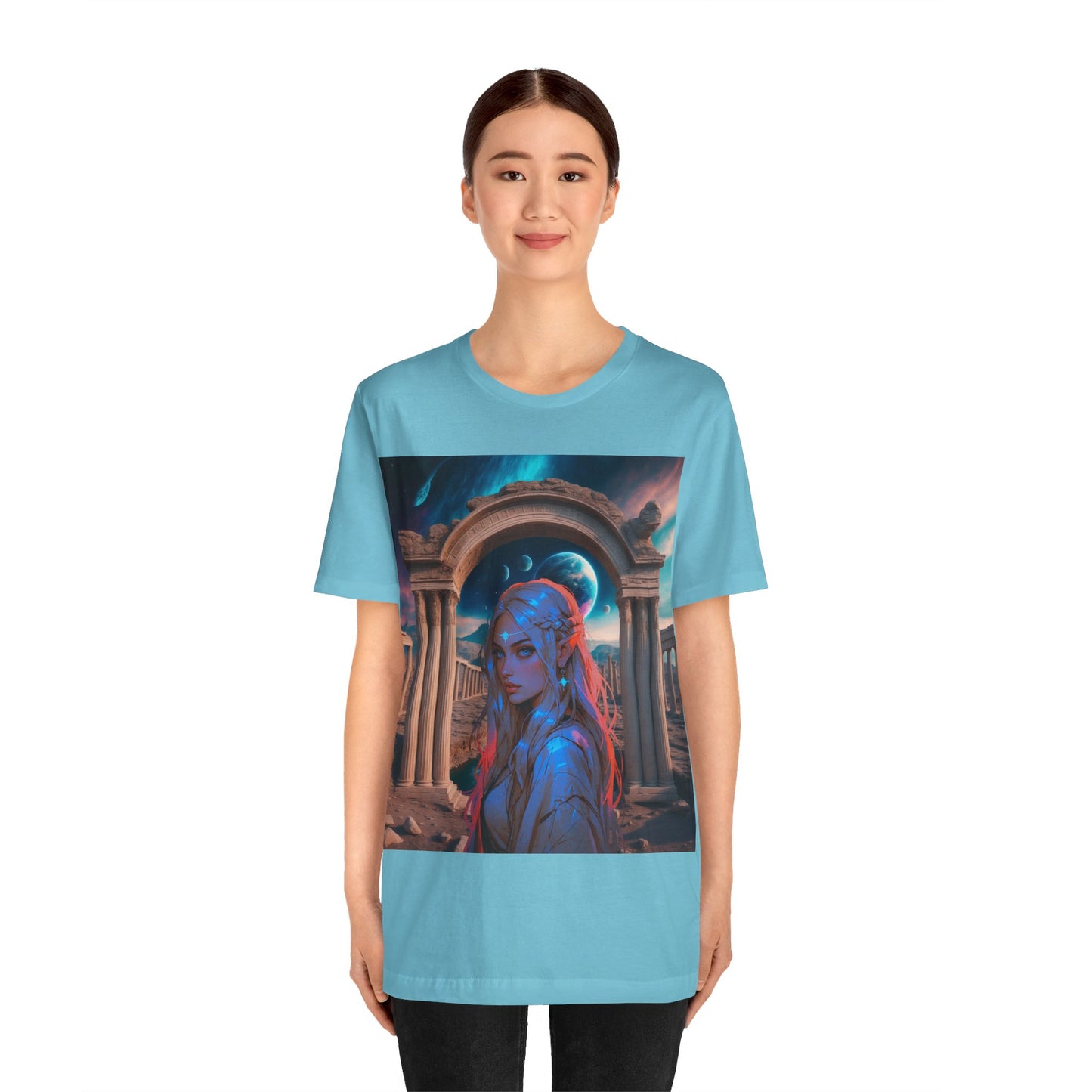 The Guardian of Likir Tor | HD Graphic | Fantasy | Elf | Unisex | Men's | Women's | Tee | T-Shirt