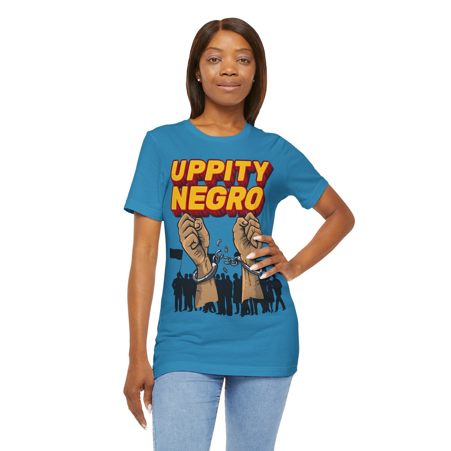 Uppity Negro | Black Empowerment | BLM | Black Power | Pro-Black | Revolutionary | Unisex | Men's | Women's | Tee | T-Shirt