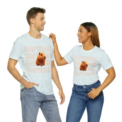 Capybara | Tik Tok | Animal Print | Cute | South America | Wildlife | Nature Lover's Gift | Unisex | Men's | Women's | Tee | T-Shirt