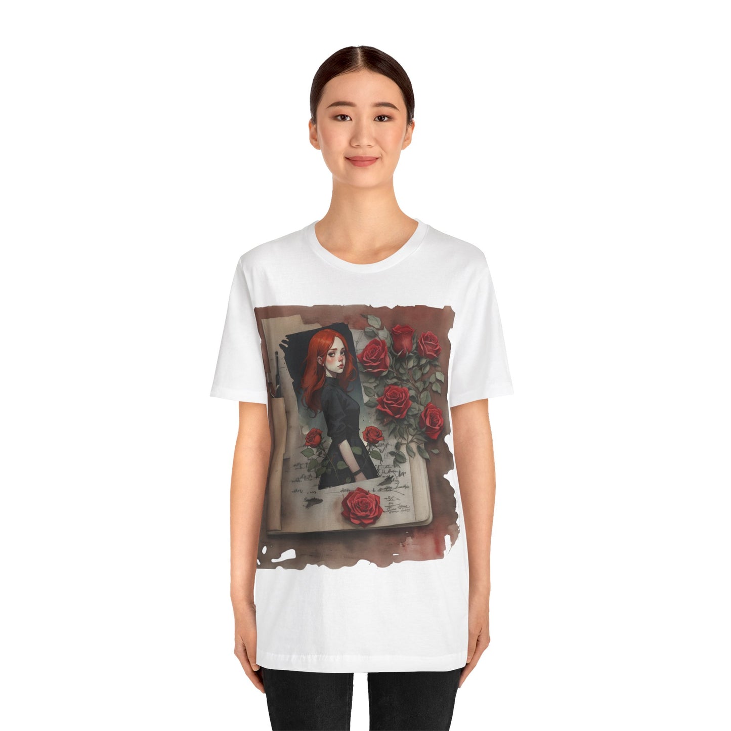 A Rose By Any Other Name | HD Graphic | Watercolor Style | Unisex | Men's | Women's | Tee | T-Shirt