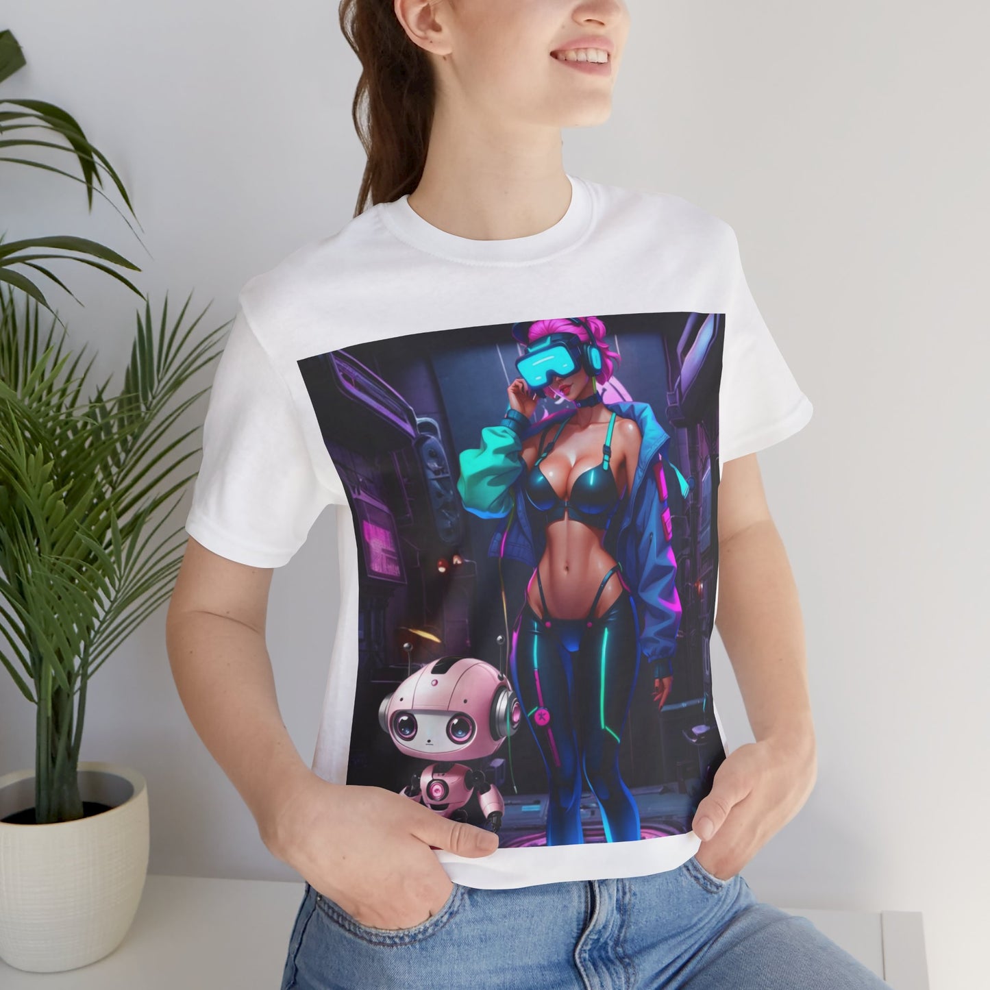 Cyber Cuties | HD Graphic | Anime | Cyber Punk | Unisex | Men's | Women's | Tee | T-Shirt