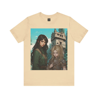 The Fallen Harbor | HD Graphic | Fantasy | Dungeons and Dragons | Unisex | Men's | Women's | Tee | T-Shirt