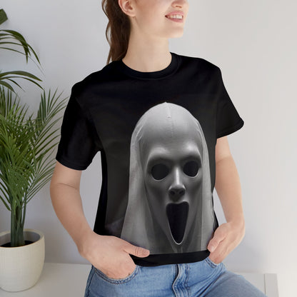 Death Mask | Creepy | HD Graphic | Horrorcore | Goth |  Unisex | Men's | Women's | Tee | T-Shirt