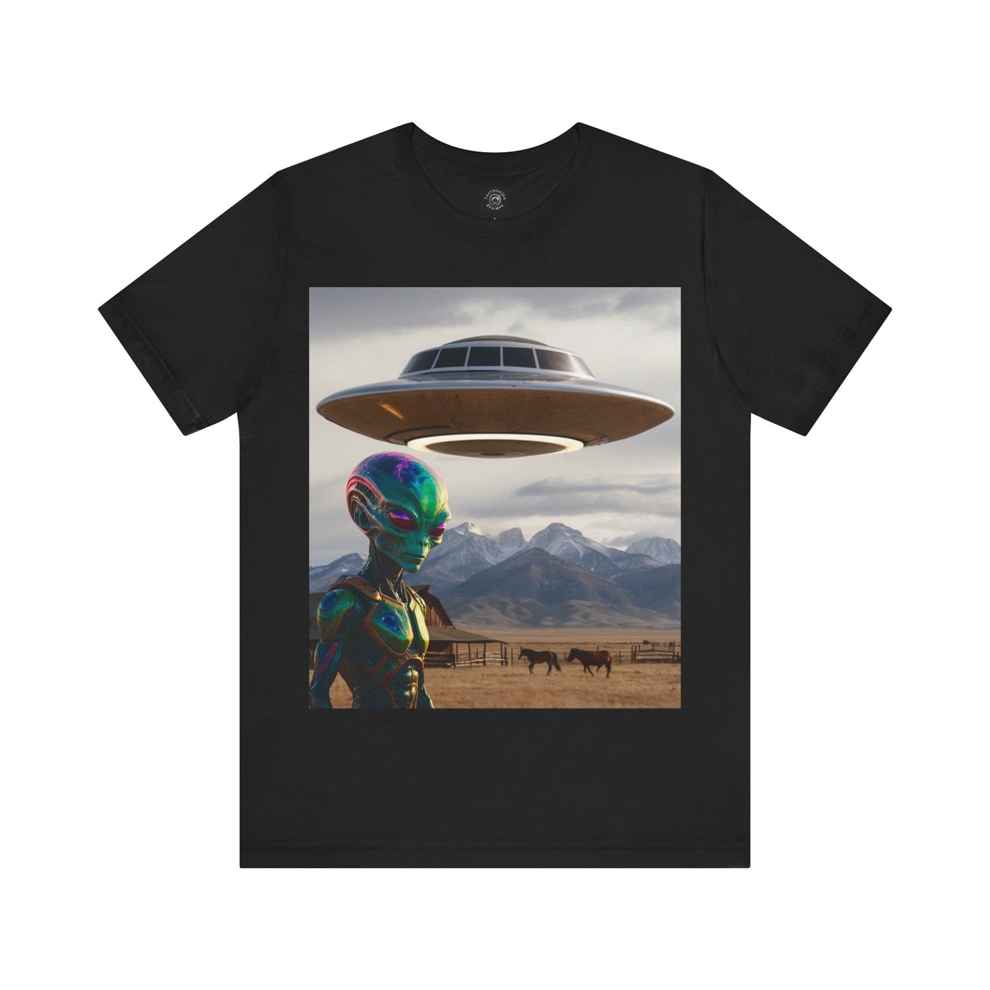 Believe! | HD Graphic | Alien | UFO | Close Encounter Of The First Kind | Spaceship | Unisex | Men's | Women's | Tee | T-Shirt