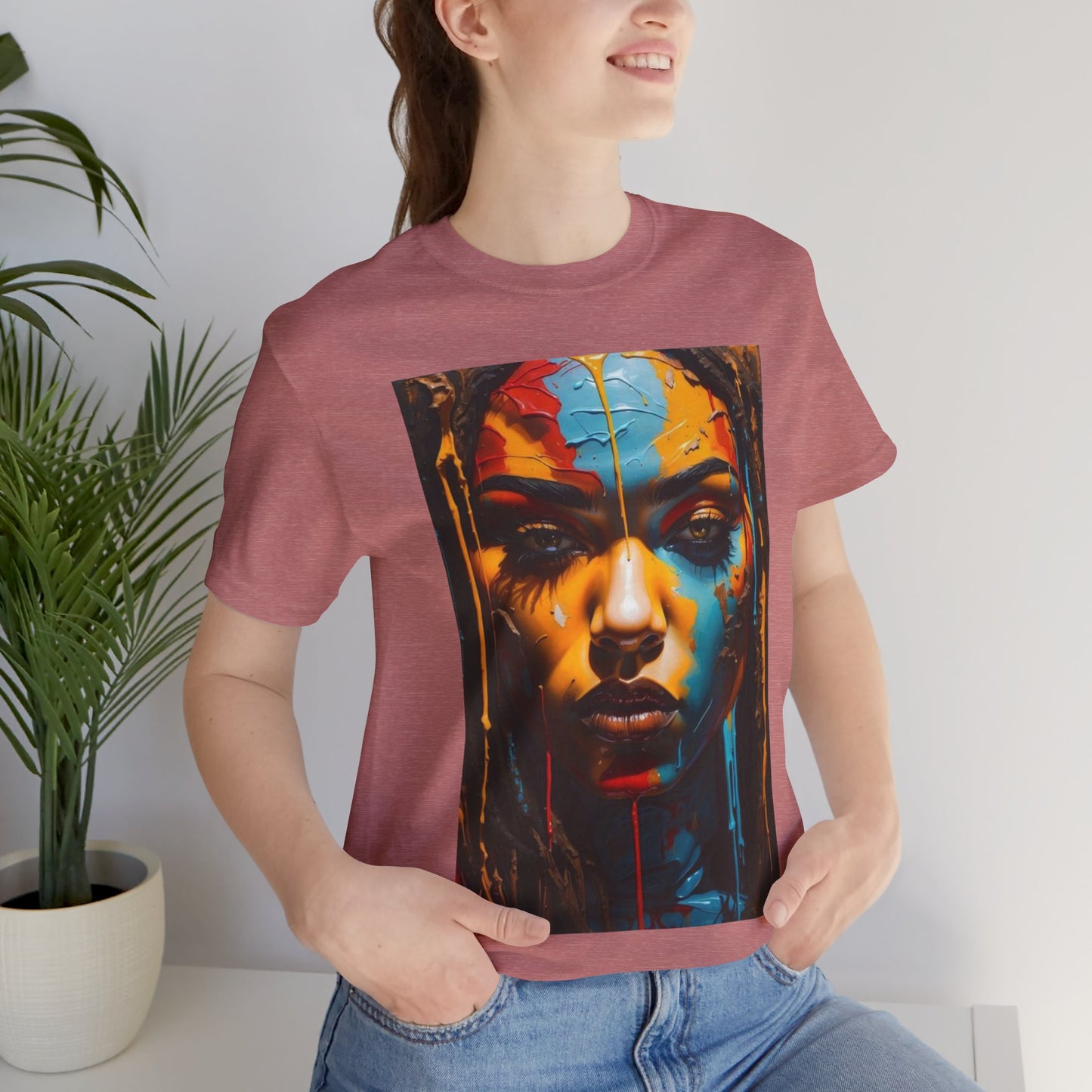 Filthy Beauty | Black Hippie | Abstract | Colorful | Trendy | Artwork |  Unisex | Men's | Women's | Tee | T-Shirt