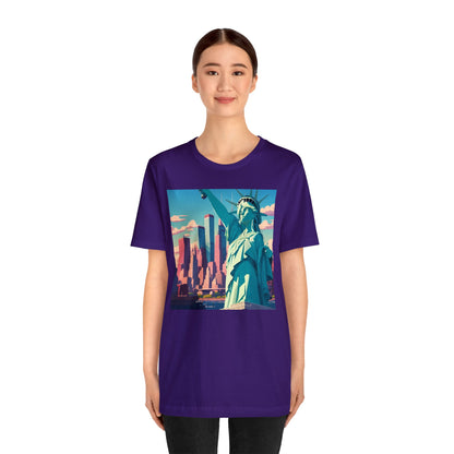 Statue of Liberty | Lady Liberty | Patriotic Gift | New York City | Independence Day | July 4th | USA | Freedom | Unisex | Men's | Women's | Tee | T-Shirt