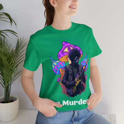 Axe Murderer | Guitar Hero | Psychedelic | Mushroom | Trippy | Unisex | Men's | Women's | Tee | T-Shirt